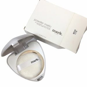 mark. Powder-Matic Go Anywhere Loose Powder Compact Mirror Puff Shade Medium